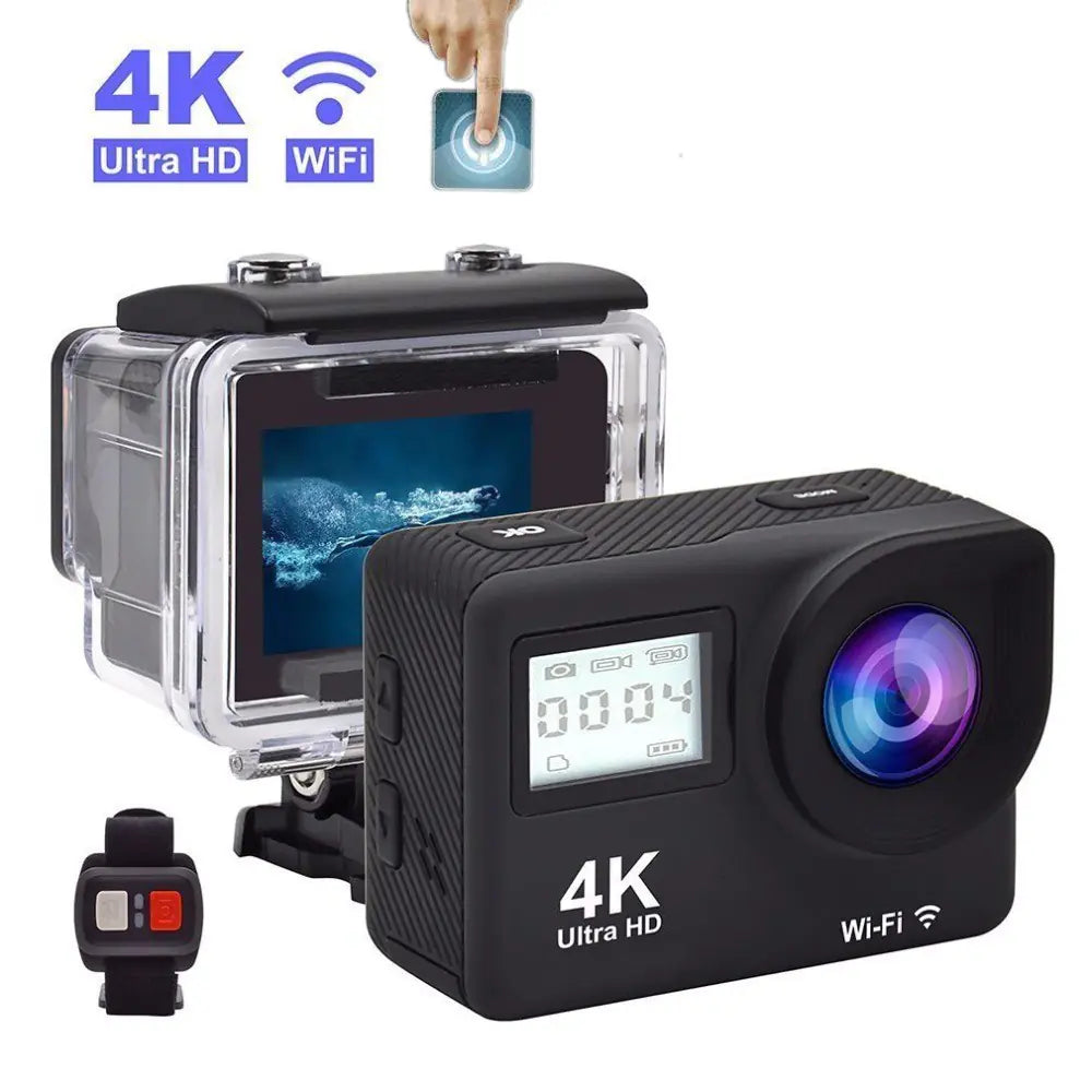 4K Dual Screen Touch Outdoor Waterproof Camera