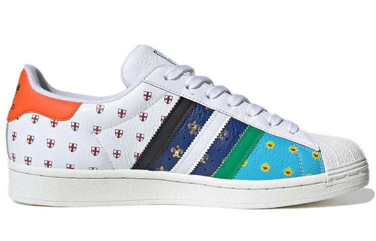 Size x Adidas Superstar City Series Tribute Footwear White Green