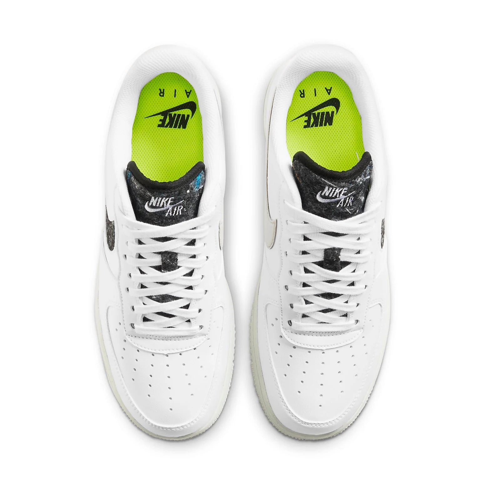 (WMNS) Air Force 1 07 SE Recycled Wool Pack - White Black