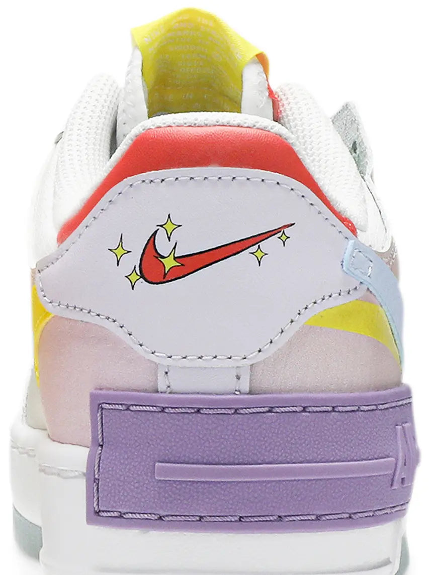 Air Force 1 Shadow White Hydrogen Blue Purple