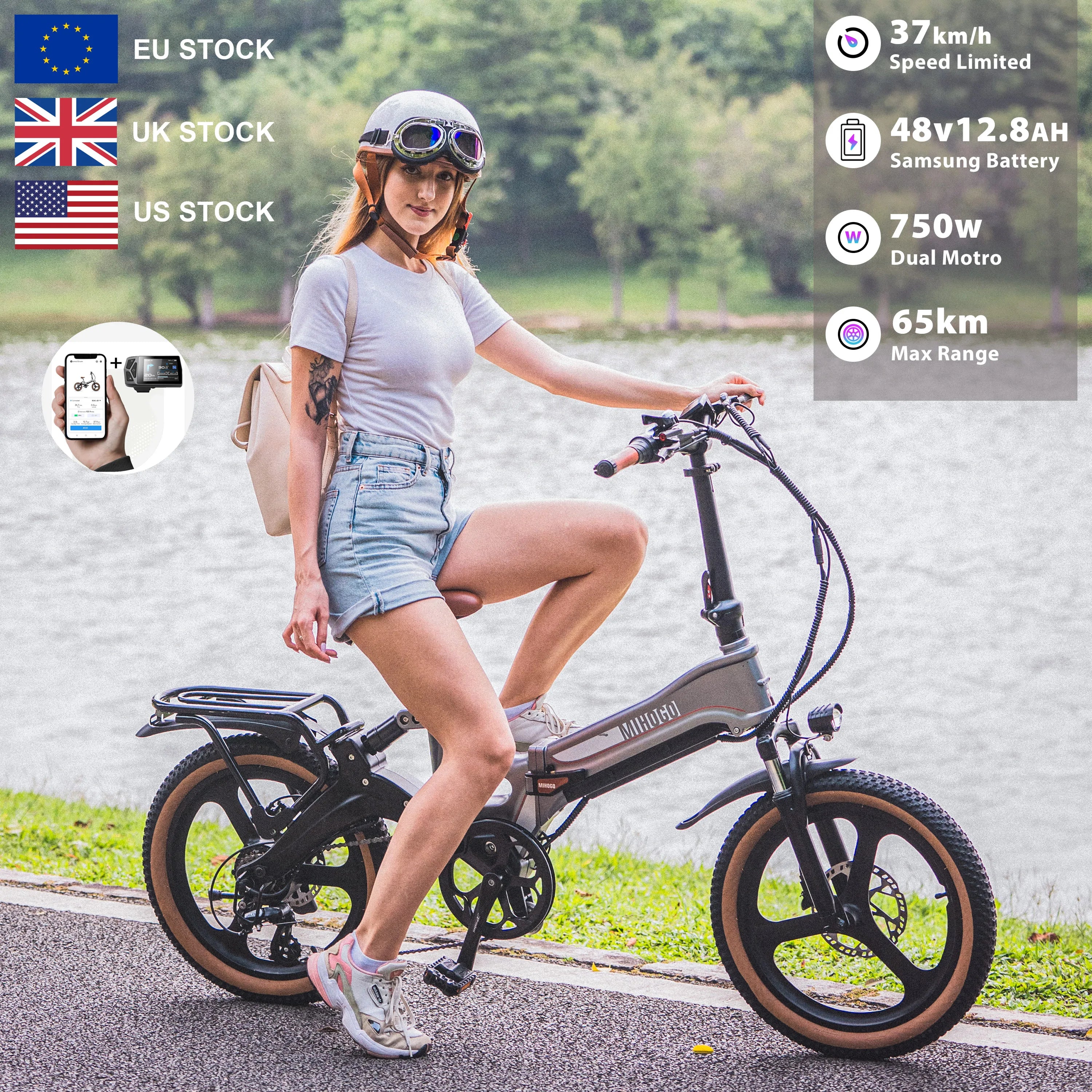 Hong Ding Folding  E-Bike