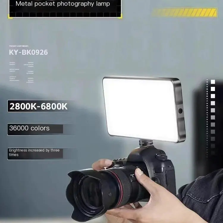 RGB Wireless Color Fill Light for Photography and Live Streaming