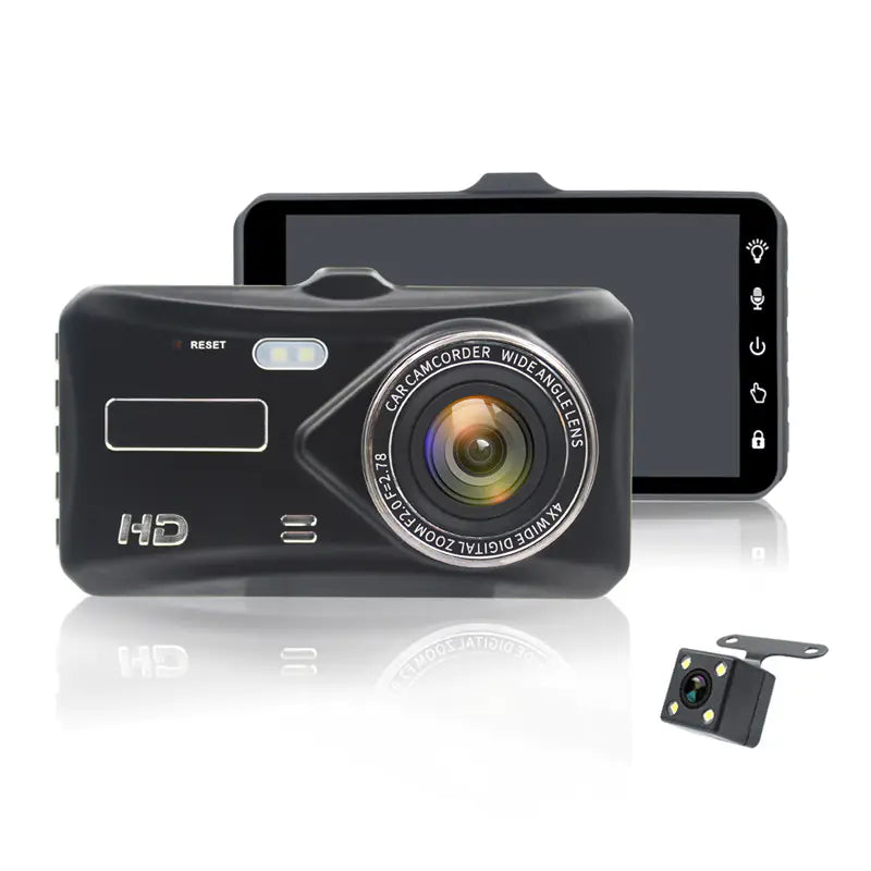 B6T Dual Lens Car Dash Cam Recorder