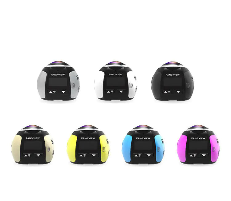 V1 360° 4K Waterproof Action Camera with WiFi VR